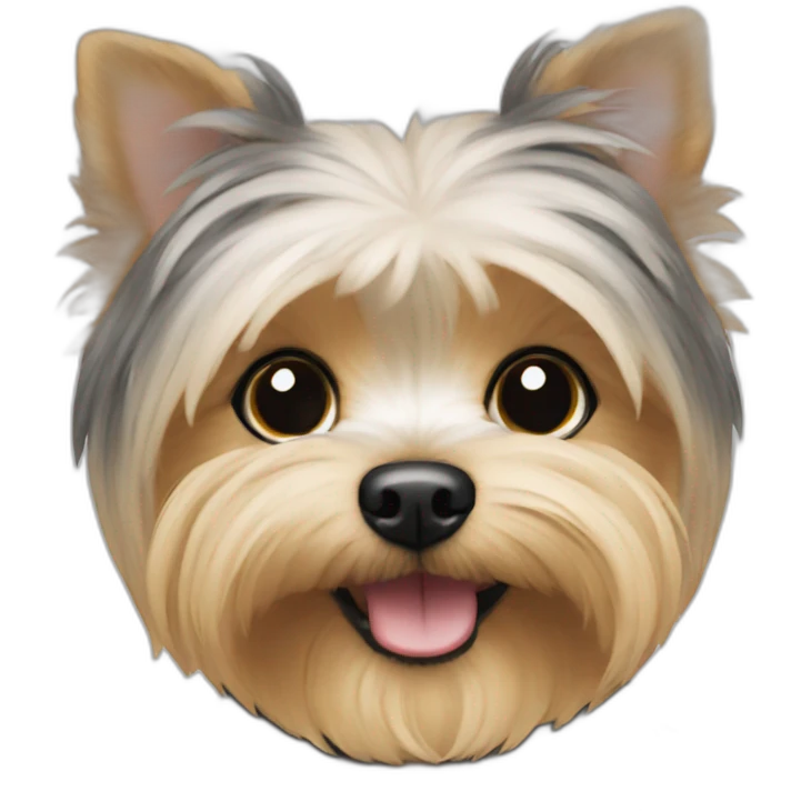 Morkie emoji