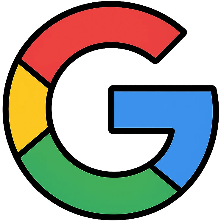 google logo icon in color emoji