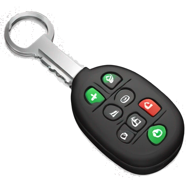 car key remote emoji
