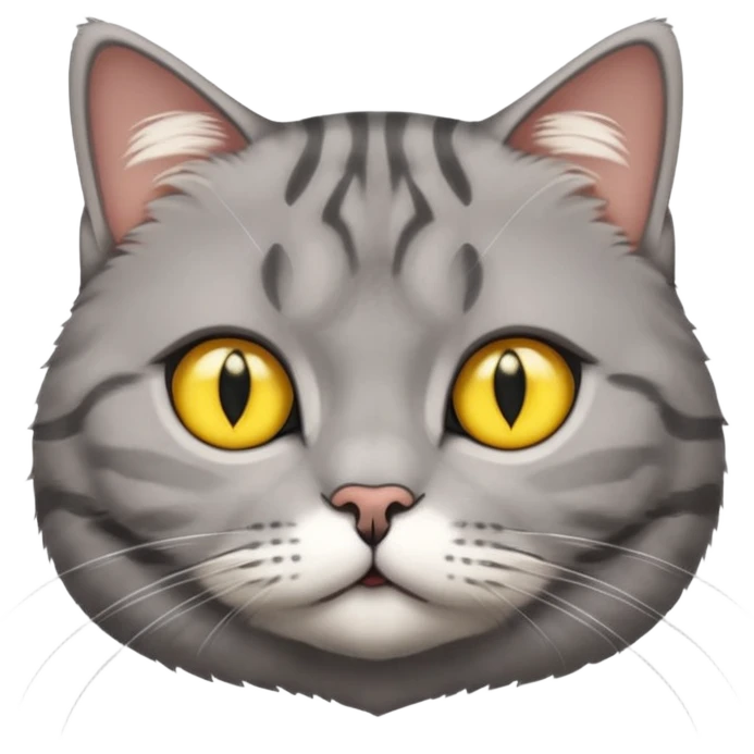 British shorthair cat emoji