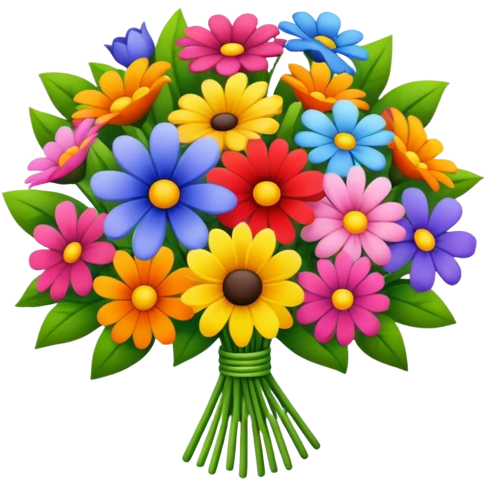a bouqet of flowers emoji