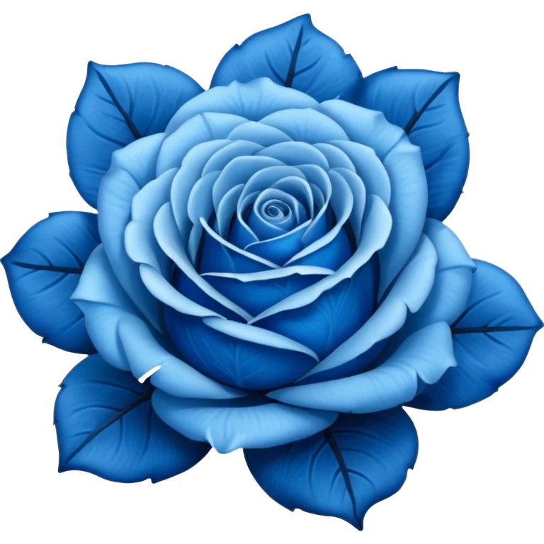 قلوب ورد ازرق emoji