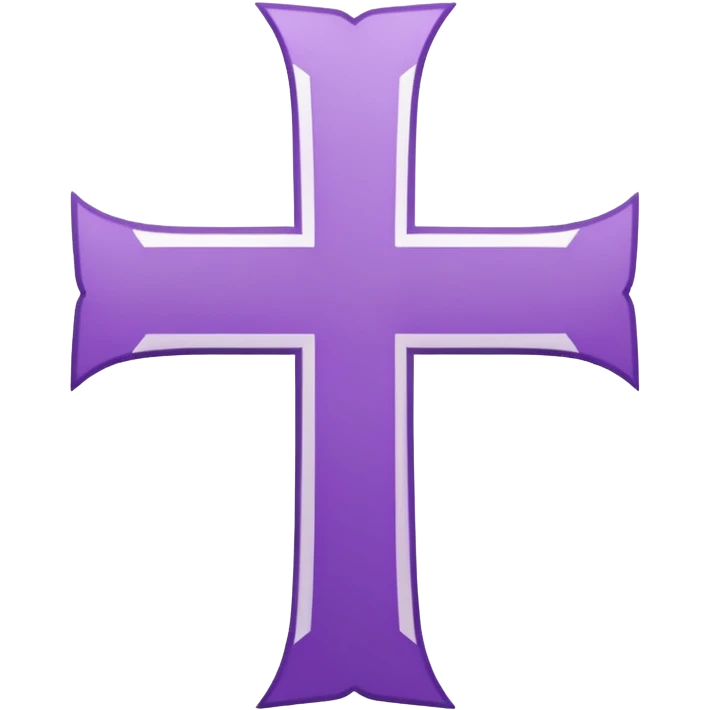 purple octagonal sticker, white Swiss cross and subtle checkmark, official look, no text, no trash bag emoji