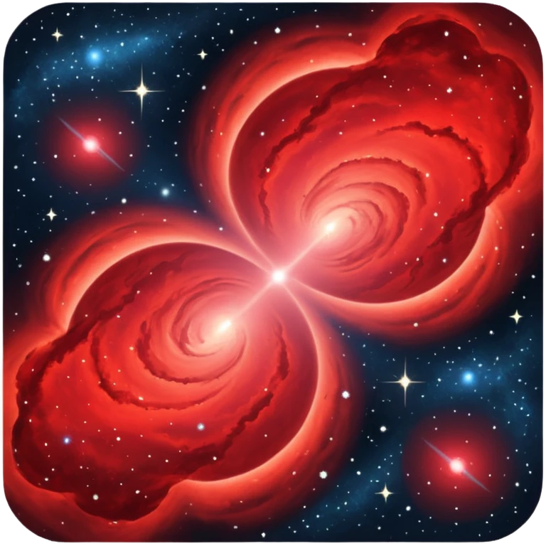 space in base red color   emoji
