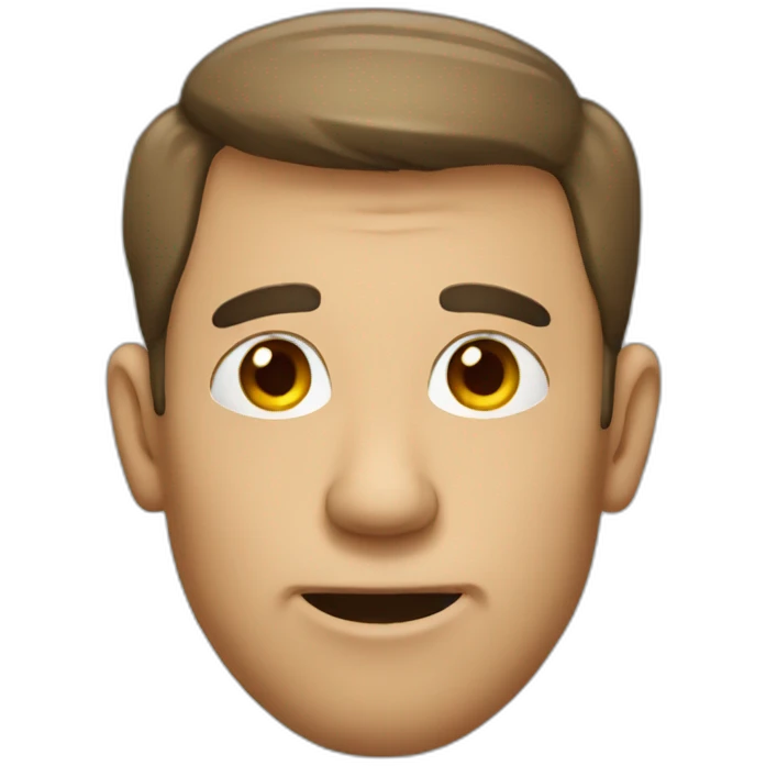 Men with big nose emoji