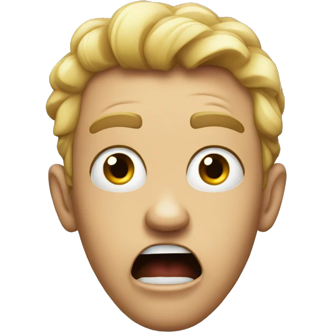 Shocked but mad  emoji