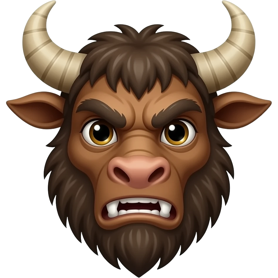 Minotaur monster emoji