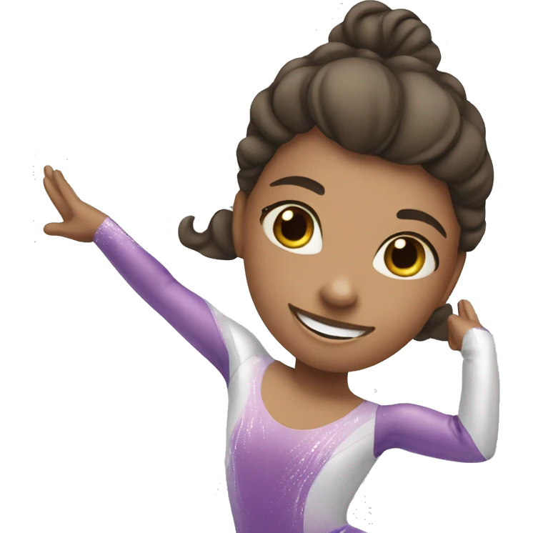 A Girl doing figure skating  emoji