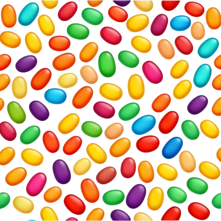 A few jellybeans  emoji