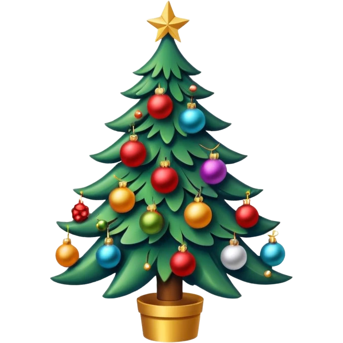 lighting chistmas tree emoji