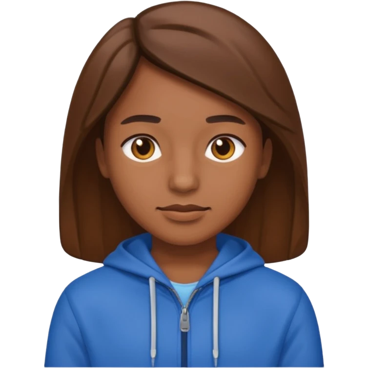 Cholos ropa azul  emoji