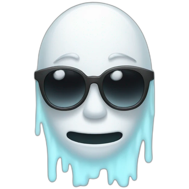 ghost with spects emoji