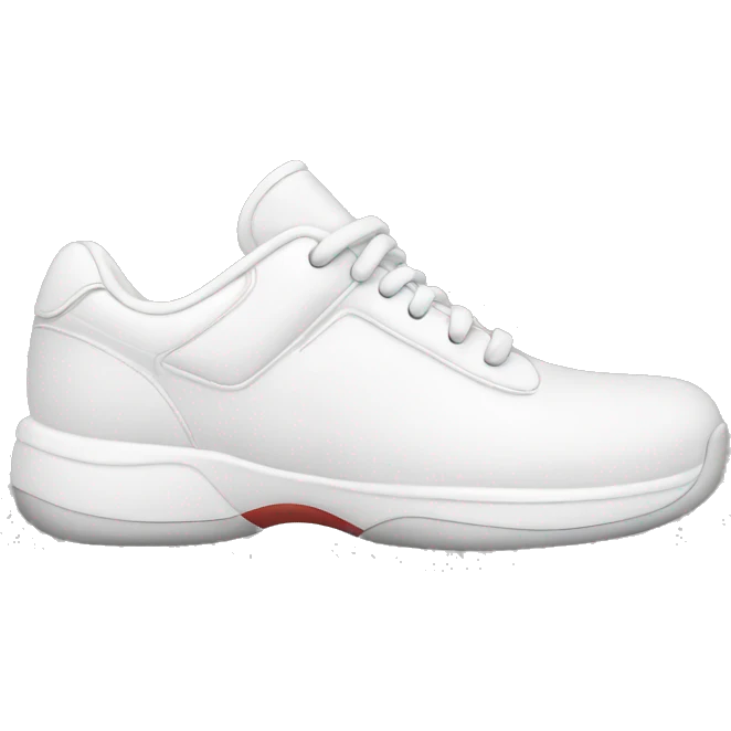 chunky white tennis shoes emoji