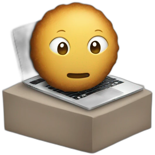 Patty with laptop emoji