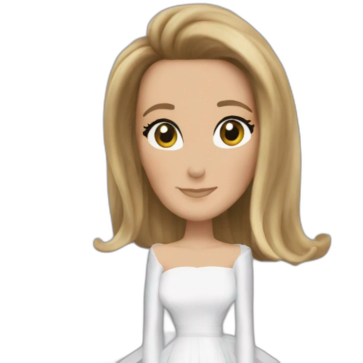 Céline Dion Saying thanks emoji