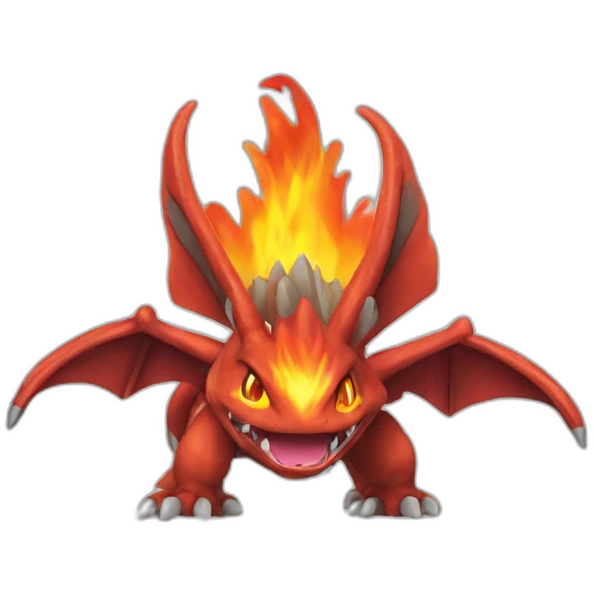 Dracaufeu pokemon emoji