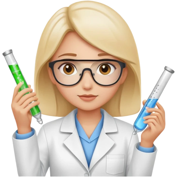 Девушка физик ядерщик  emoji