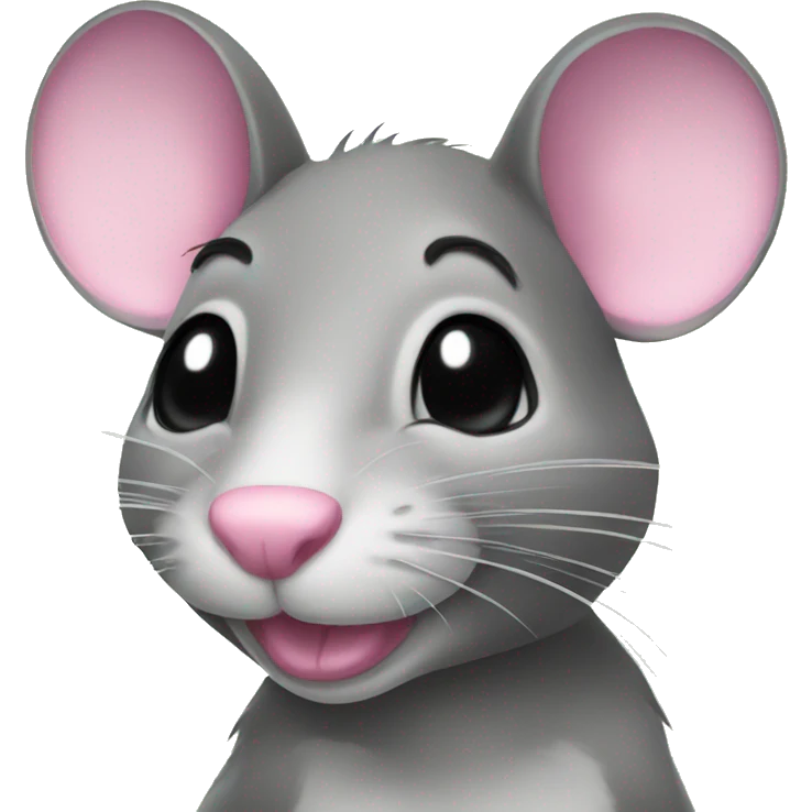 girly rat emoji