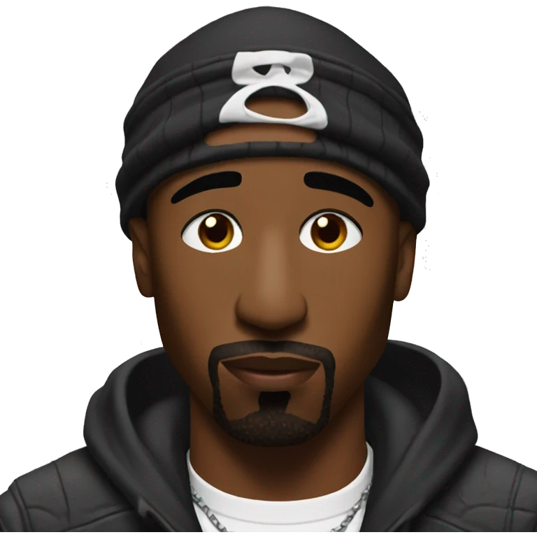 Tupac emoji