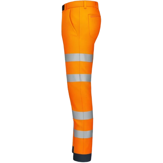 orange hi visibility trousers emoji