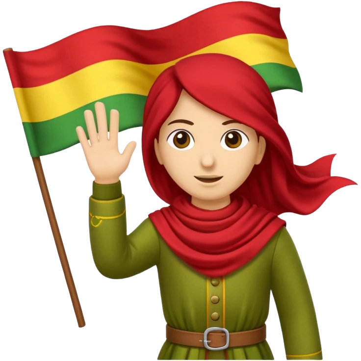 Kurdish bayrak emoji
