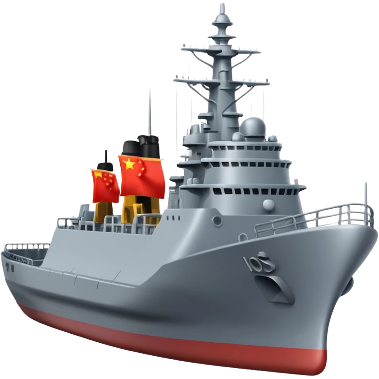 china warship emoji
