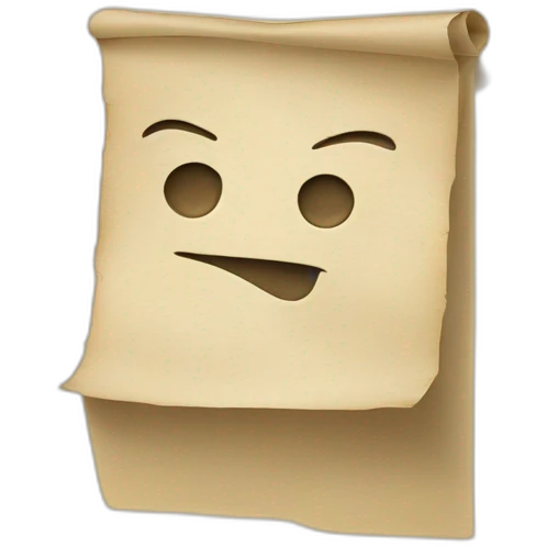 old paper emoji