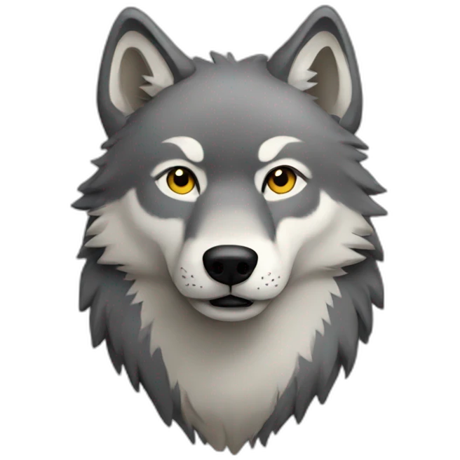 wolf emoji