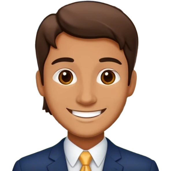 al estate agent at a big house emoji