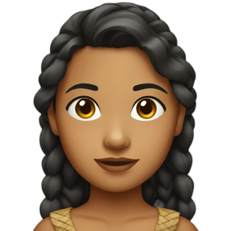 Polynesian-girl emoji