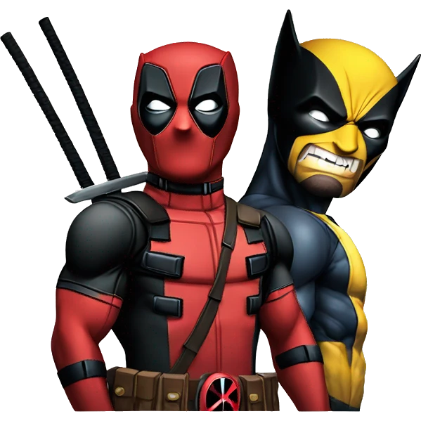 deadpool and wolverine  emoji