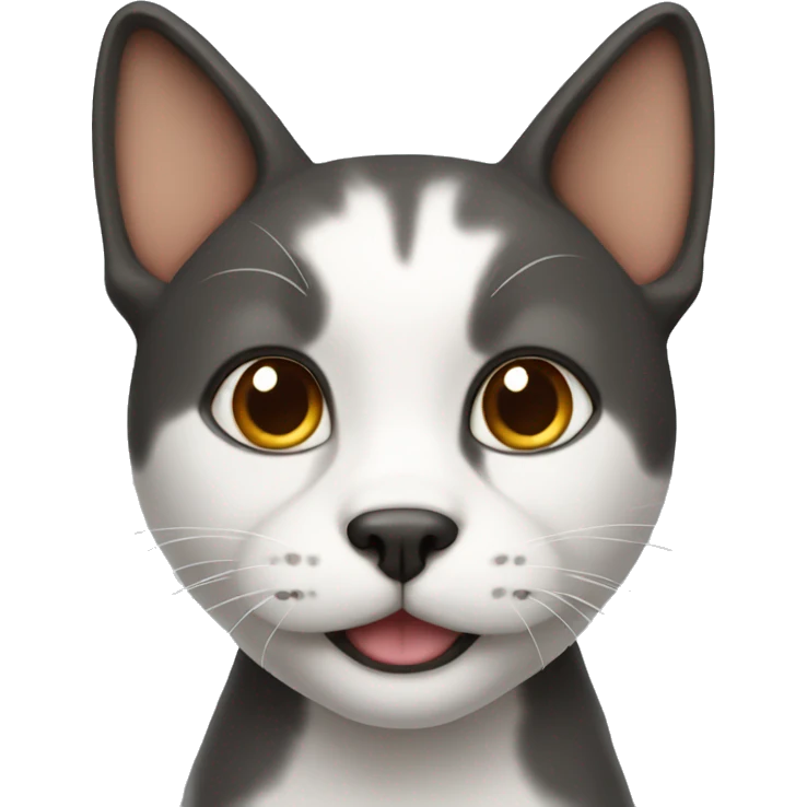 Cat that looks like a dog emoji