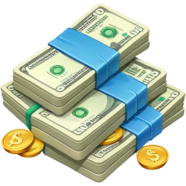 Money in rubles emoji