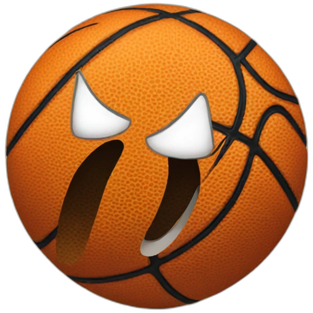 Basketball emoji