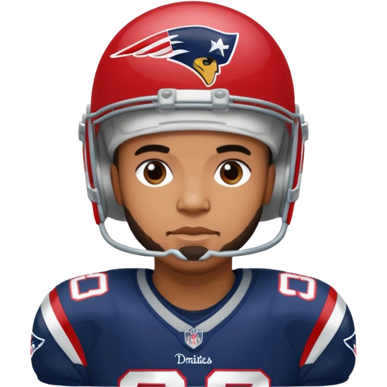 Drake Lee Maye in patriots uniform emoji