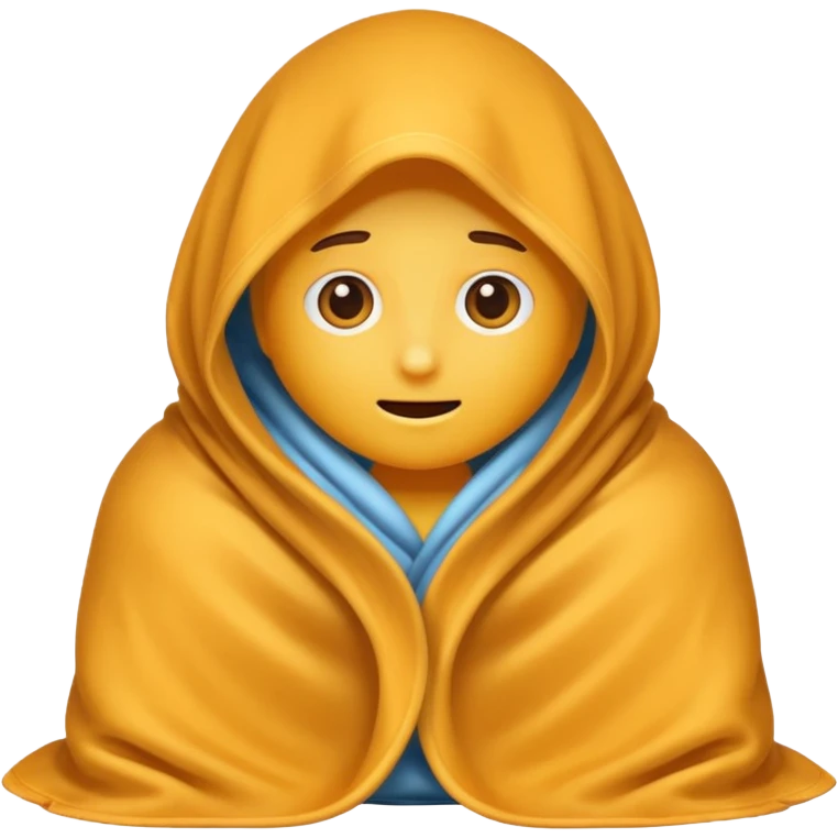 Someone under the blanket emoji