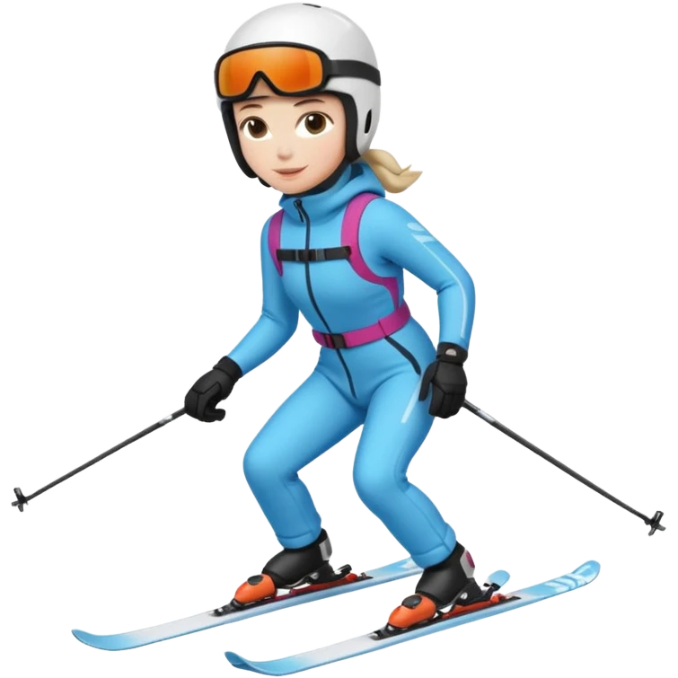 A person is skiing on the snow
person emoji
