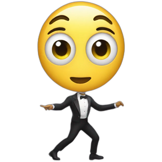 Dancing eyes emoji