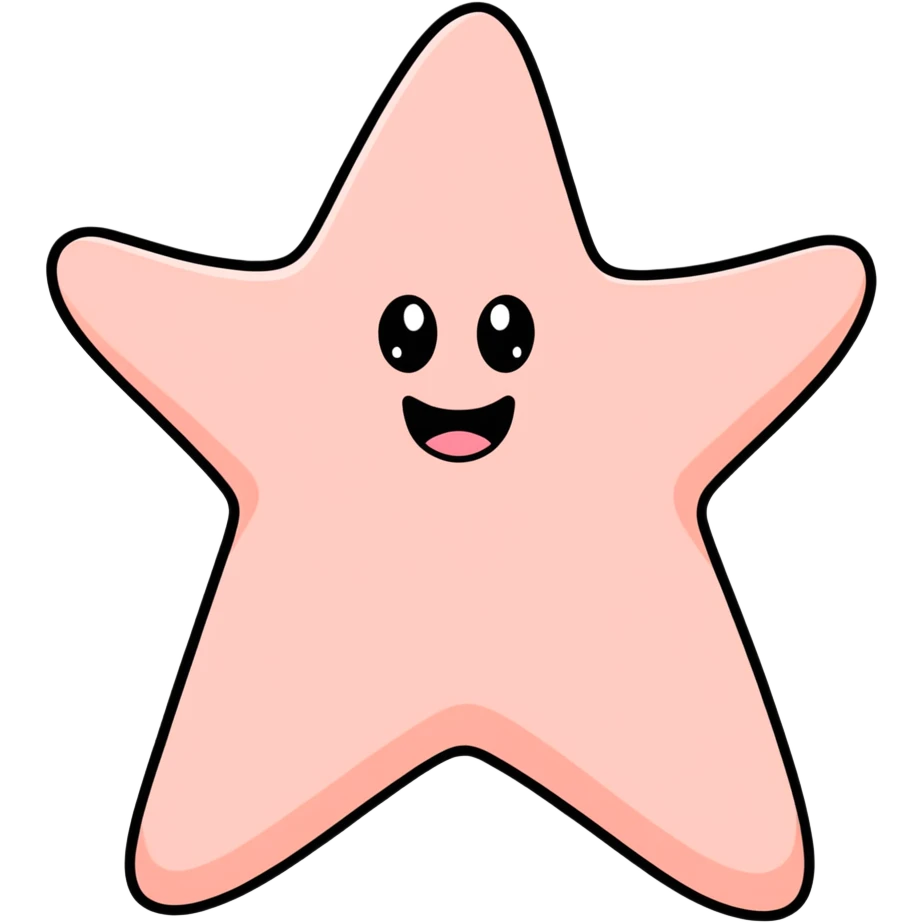 Patrick star emoji