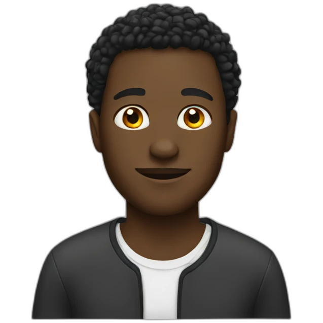 black guy emoji