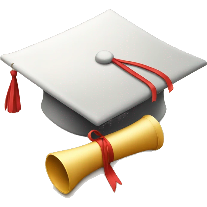 a diploma that says gualda training emoji