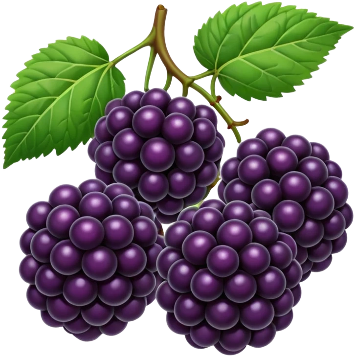 blackberries emoji