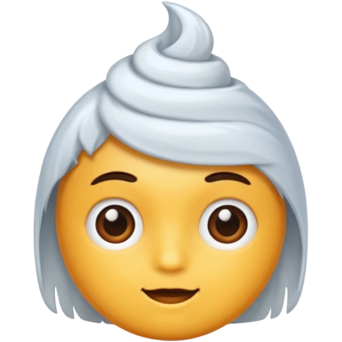 hair paste emoji