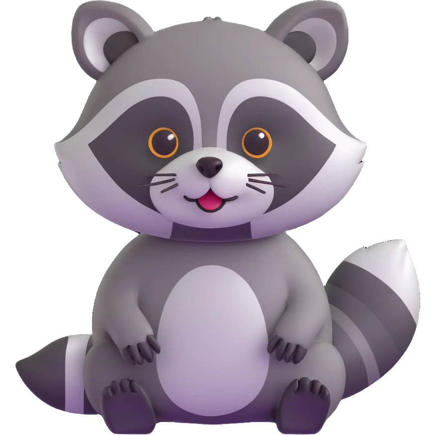 raccoon emoji
