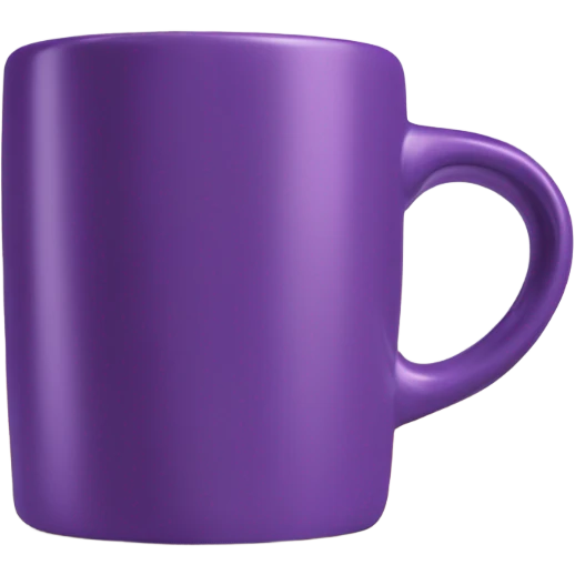 Purple Coffee Mug emoji
