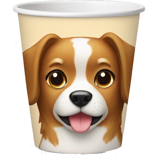 dog cup emoji