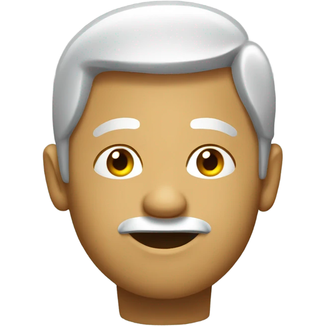Sideways standing emoij emoji