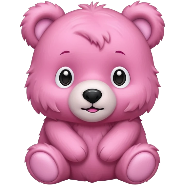 pink bear emoji