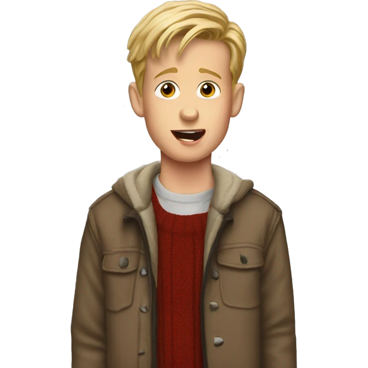 home alone boy emoji