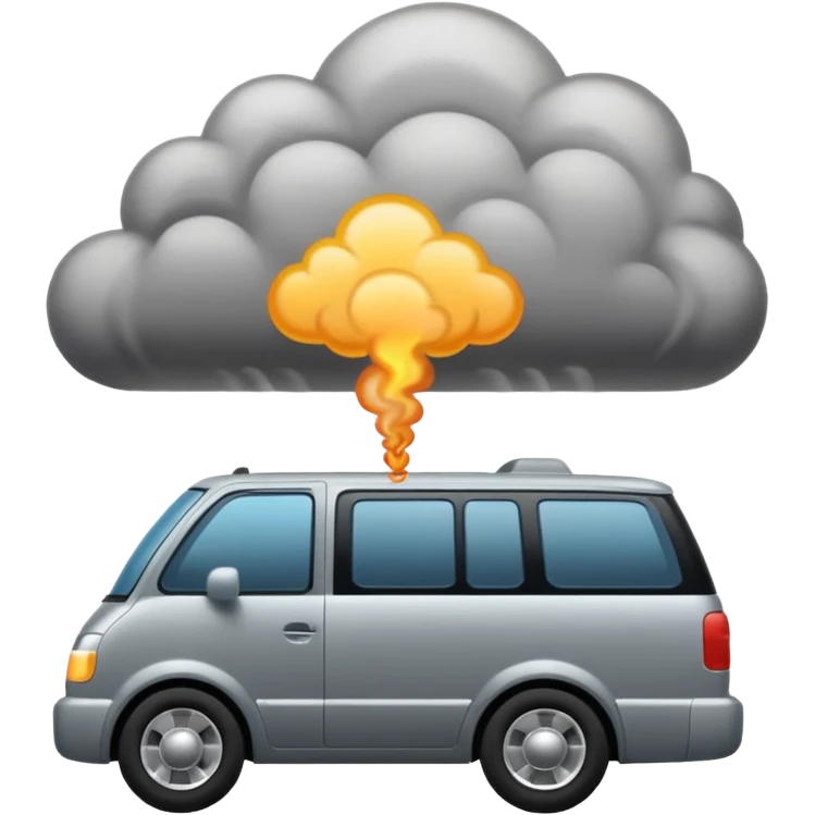 vehile pollution emoji